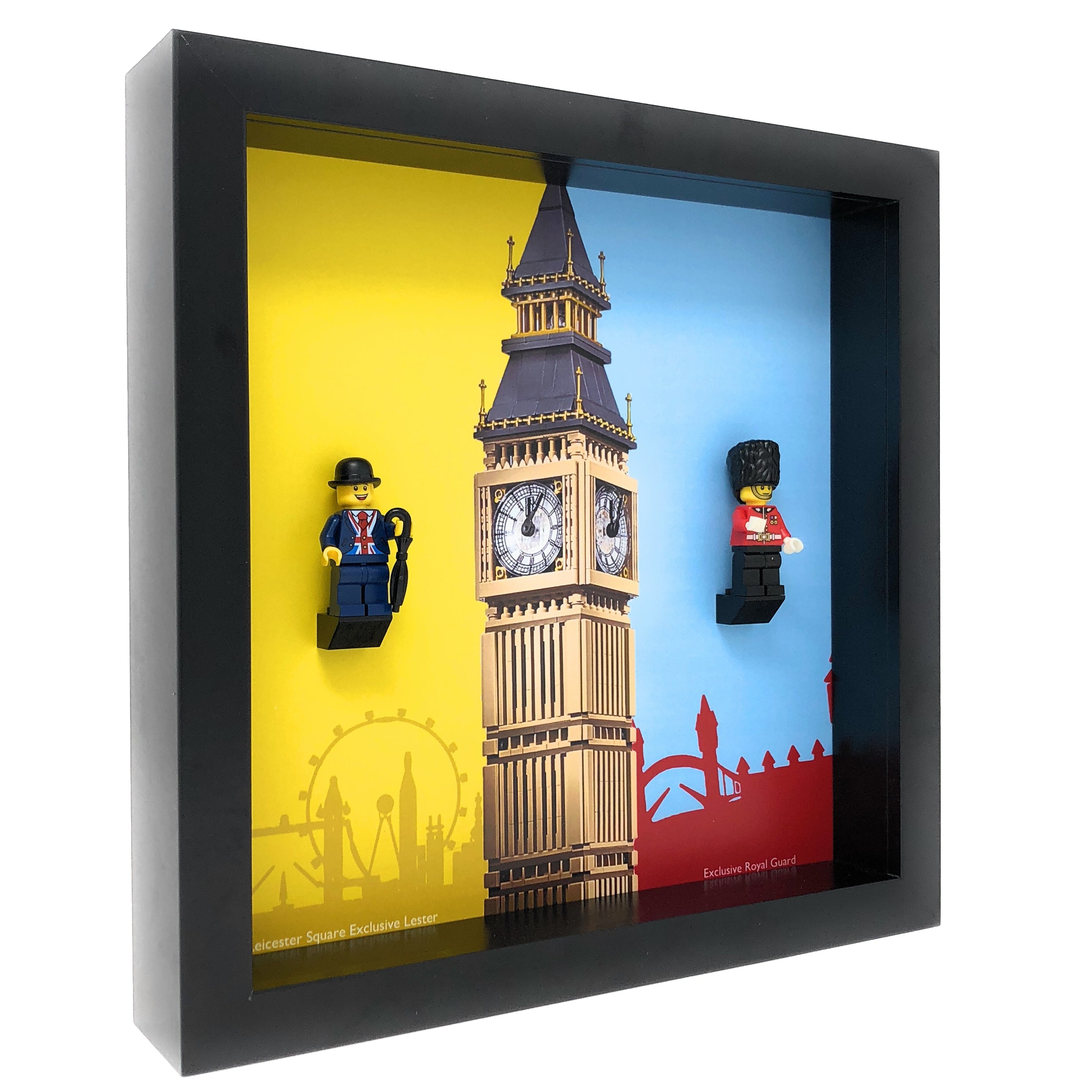 Lego® Lester & Hamleys Royal Guard Minifigure Display Frame - Perfect for Collectors & Home Decor