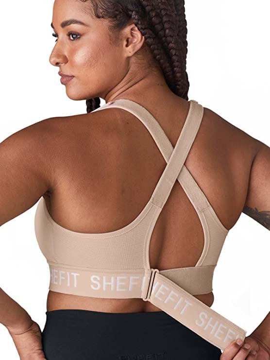 SHEFIT Ultimate High Impact Sports Bra for Women - Supportive Workout Bra for Running, Gym, Yoga & Active Lifestyle