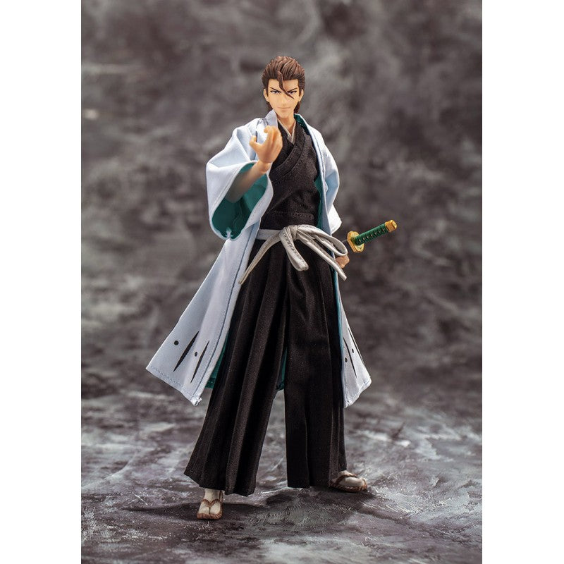 Dasin Models 1/12 Scale 6 Inch Bleach Sosuke Aizen Anime Action Figure Collectible Toy - Perfect for Display, Anime Collections & Cosplay Props