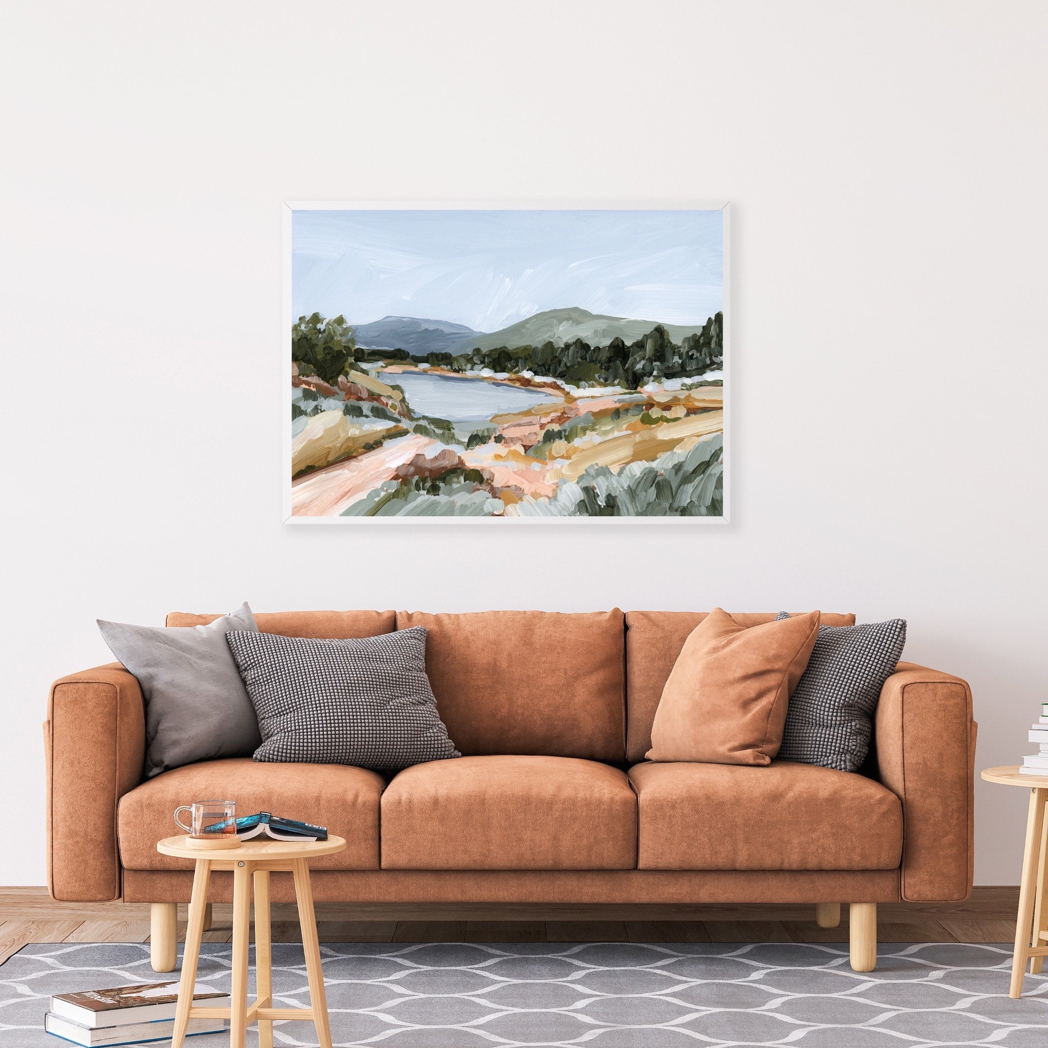 Coming Home Wall Art Print - Beautiful Home Decor for Living Room, Bedroom & Office - Perfect Gift for Housewarming & Holidays