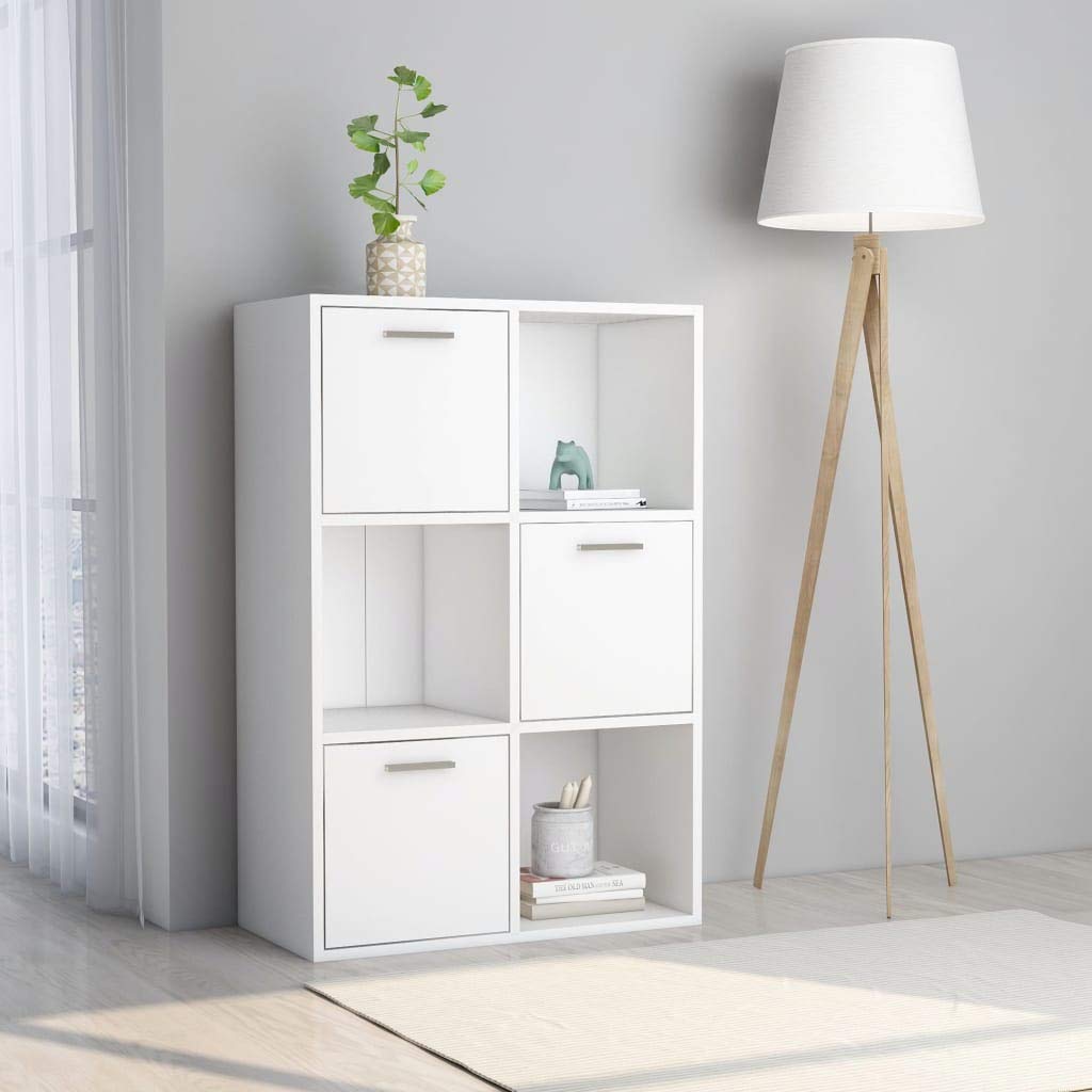 Farmhouse Storage Cabinet with Doors and Shelves - 23.6