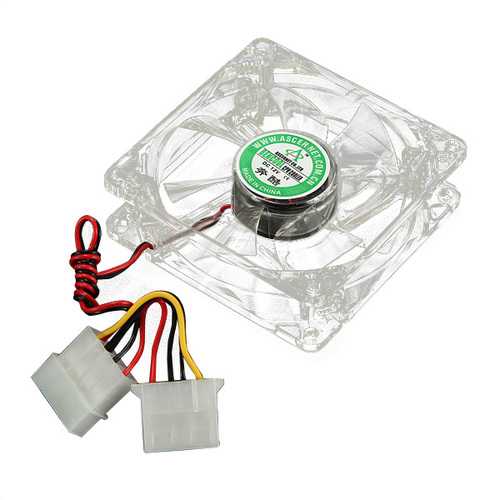 80mm 4-Pin RGB LED CPU Cooler Fan - High Performance Heat Sink for PC Cooling | Perfect for Gaming Rigs, Workstations & Computer Builds