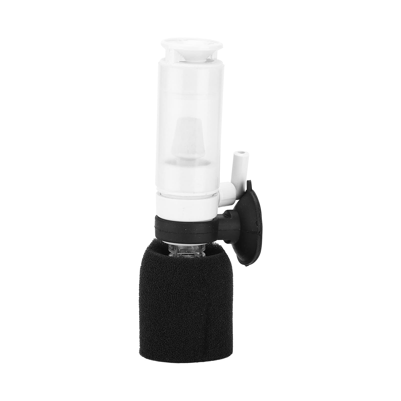 Mini Fish Tank Filter with Air Pump - Small Size Funnel Air Outlet for Aquariums & Small Fish Tanks - Perfect for Betta Tanks, Nano Aquariums & Desktop Decor