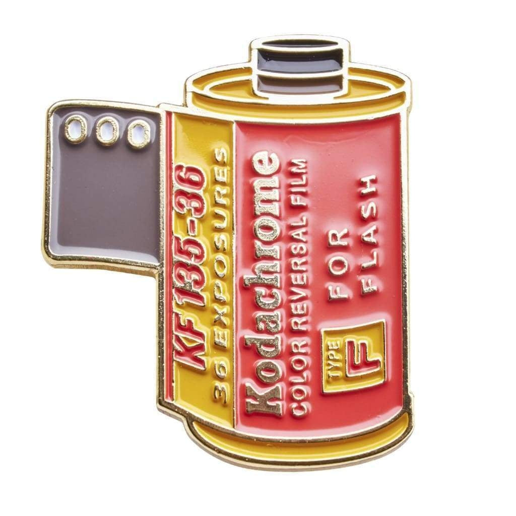 Vintage Film Canister #1 Enamel Pin - Retro Photography Collectible for Camera Lovers & Movie Buffs - Perfect for Jackets, Backpacks & Denim