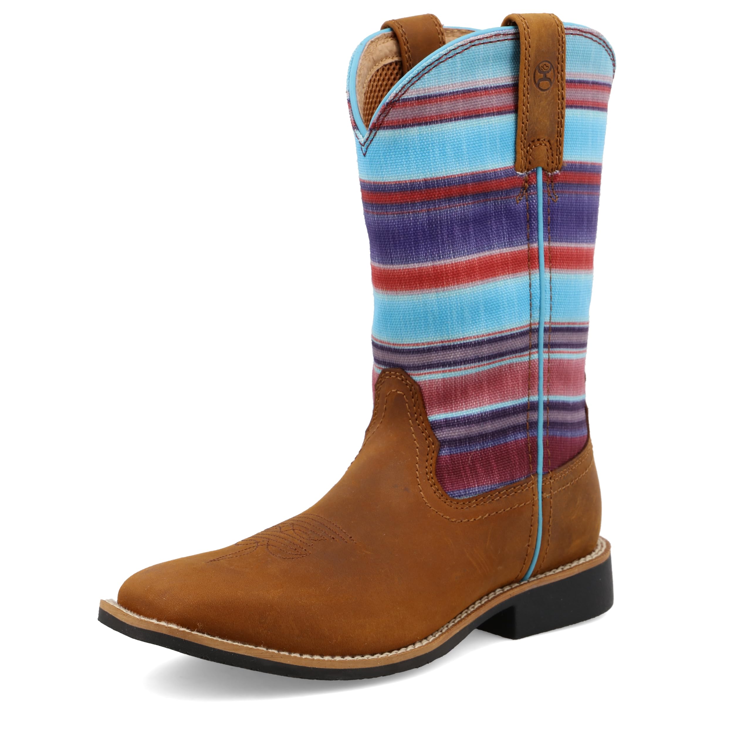 Twisted X Kid's Hooey Boots - Comfortable & Durable Western Boots for Boys & Girls - Perfect for School, Rodeo & Outdoor Adventures