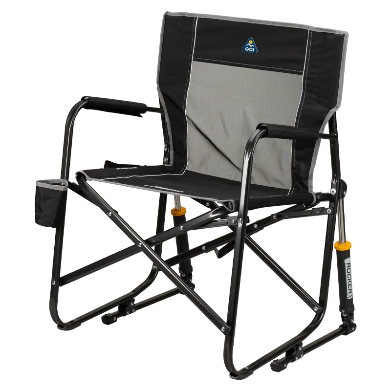Freestyle Rocker™ - Portable and Adjustable Rocking Chair for Outdoor, Camping, and Relaxation | Perfect for Backyard, Beach, and Travel Use