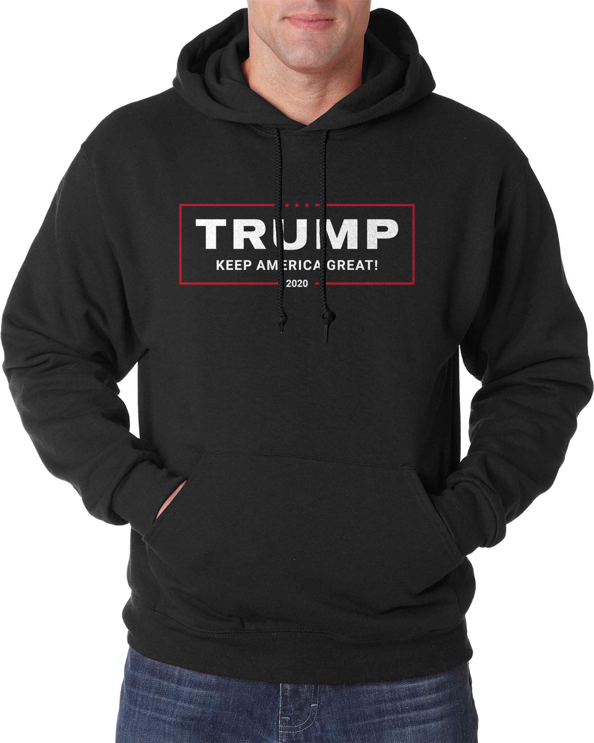 Retta Trump 2020 Keep America Great Campaign Hoodie - Patriotic Political Sweatshirt for Men & Women - Perfect for Rallies, Voting & Conservative Events