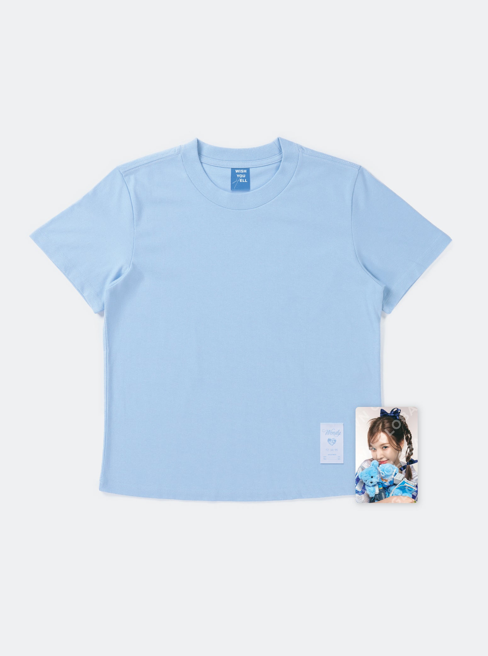 Wendy 'Wish You Hell' The 2nd Mini Album Official MD T-Shirt Set - Kpop Merchandise for Fans, Concerts & Collection