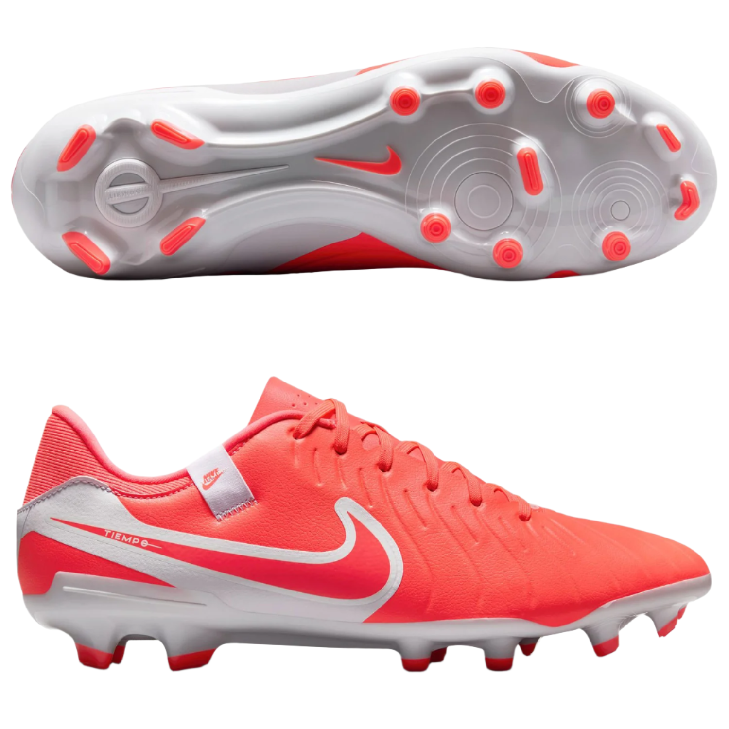 Nike Tiempo Legend 10 Academy FG/MG Soccer Cleats - Firm Ground & Artificial Grass Football Shoes for Men - Perfect for Training, Matches and Outdoor Sports