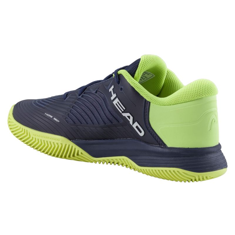 HEAD Revolt Pro 4.5 Clay Kids Tennis Shoes - Junior Clay Court Tennis Footwear for Boys & Girls - Perfect for Junior Tennis Matches & Training Sessions