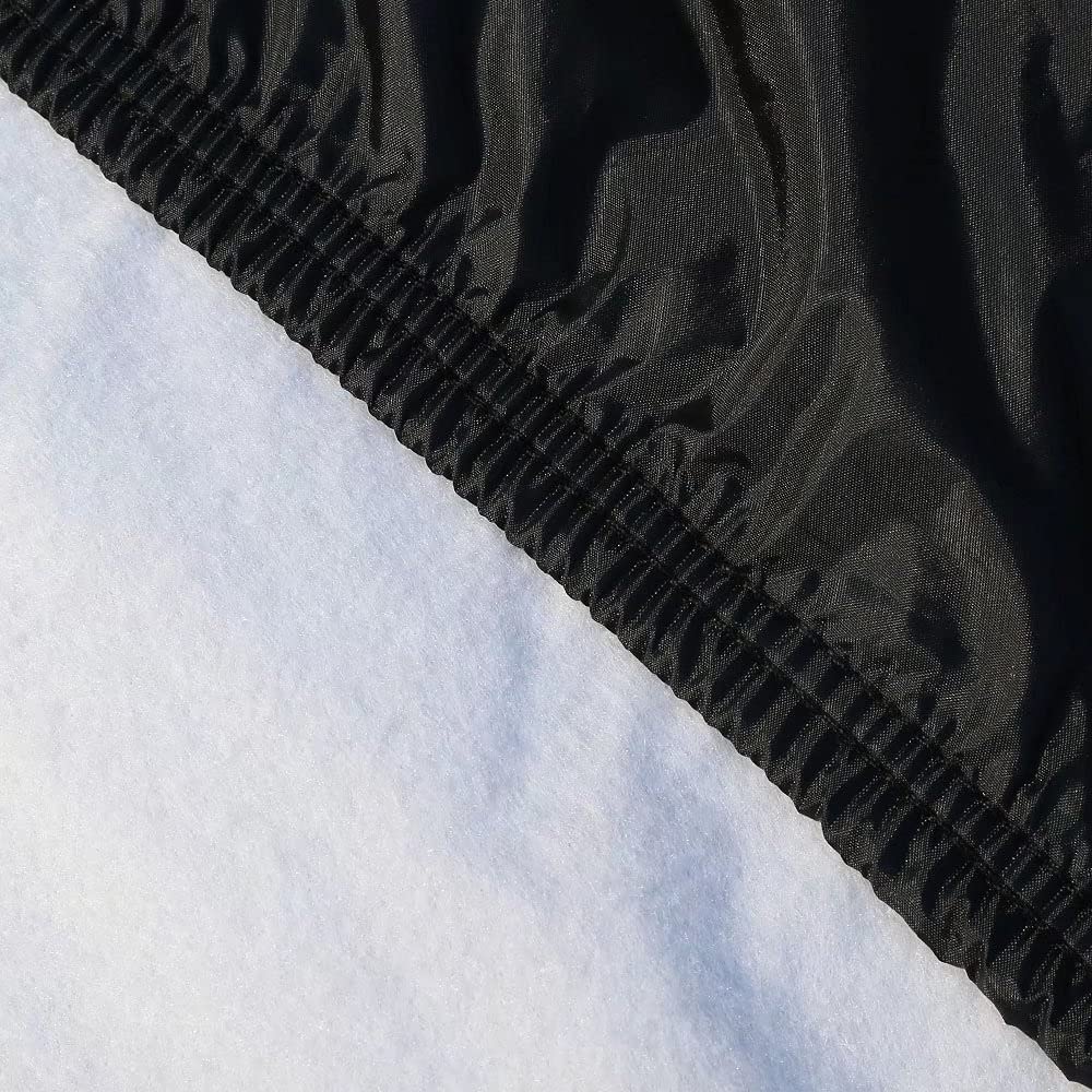 Waterproof All-Weather Car Cover with Zipper Door - Universal Fit for Hatchback (160