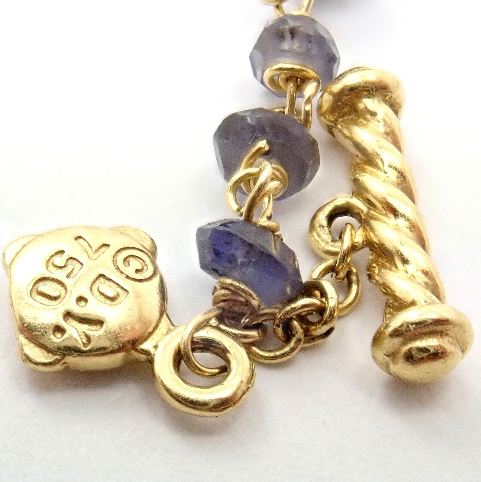 David Yurman Quatrefoil 18k Yellow Gold 46