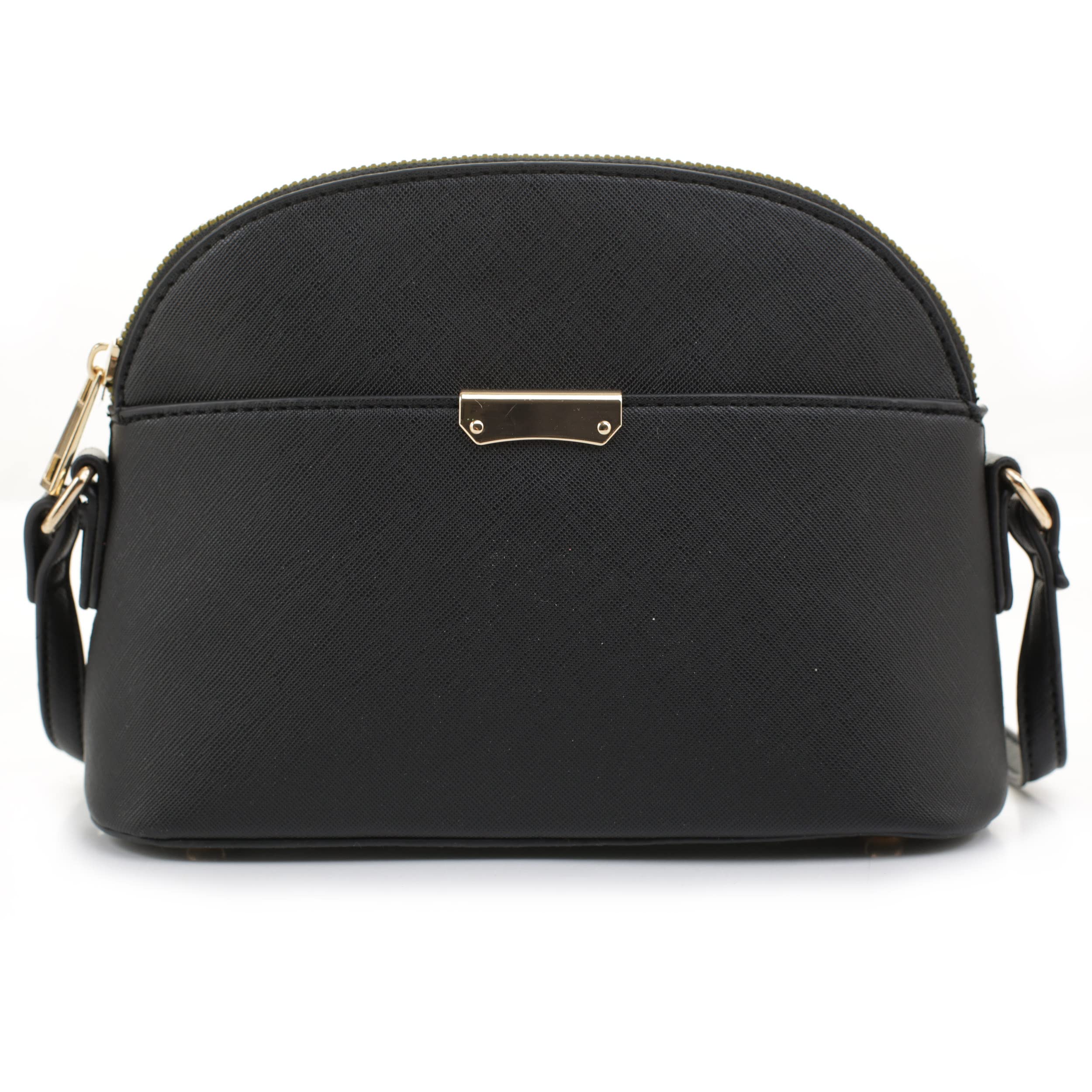 Emperia Faux Leather Crossbody Bag for Women - Stylish Dome Shoulder Purse for Daily Use