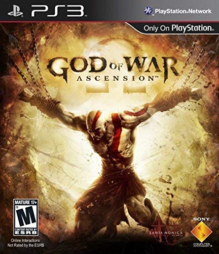 God of War: Ascension - PS3 Action Adventure Game | Epic Mythology Battles & Stunning Graphics | Perfect for Gaming Enthusiasts & Kratos Fans