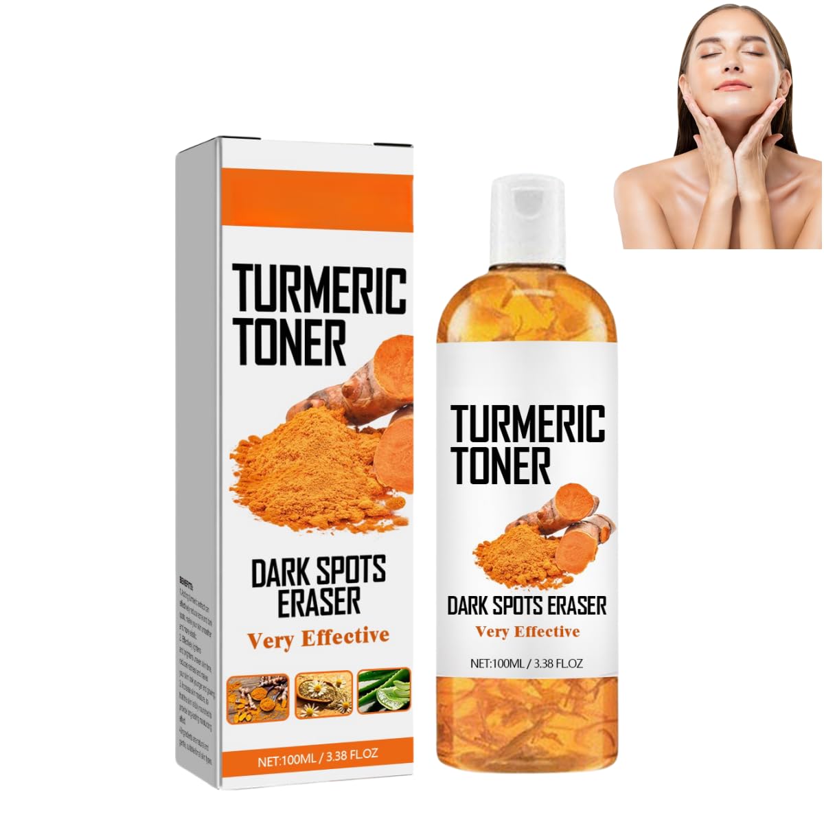 Turmeric Toner for Face - Hydrating & Anti-Aging Facial Toner for Women | Brightening Skin Care, Dark Spot Treatment - Perfect for Daily Skincare Routine & Nighttime Regimen