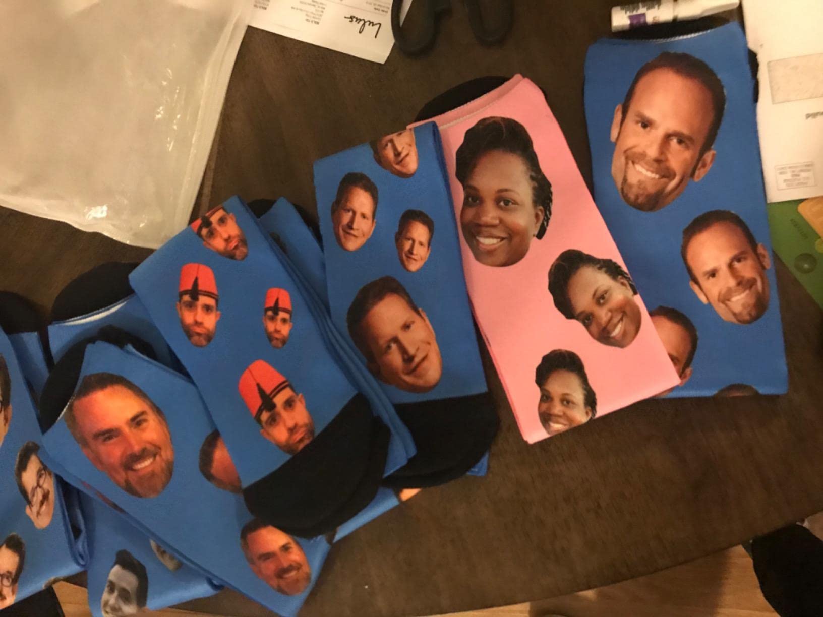 Custom Photo Socks - Personalized Funny Face Socks with Your Picture - Unique Gift for Men & Women - Perfect for Birthdays, Anniversaries & Special Occasions
