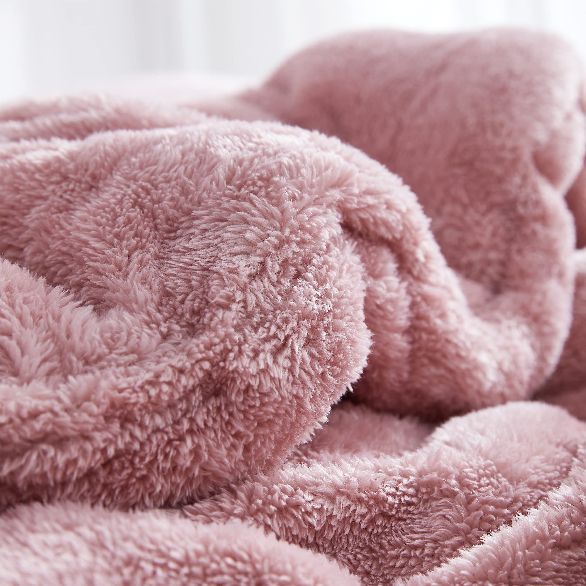Byourbed Coma Inducer Oversized Twin XL Comforter - Ultra Plush Luxury Bedding Set in Sepia Rose | Perfect for Master Bedrooms, Guest Rooms & Dorm Comfort