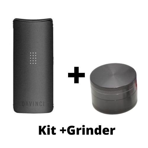 Davinci Miqro Dry Herb Vaporizer - Portable & Compact for Herbs | Perfect for Travel, Hiking & Discreet Use