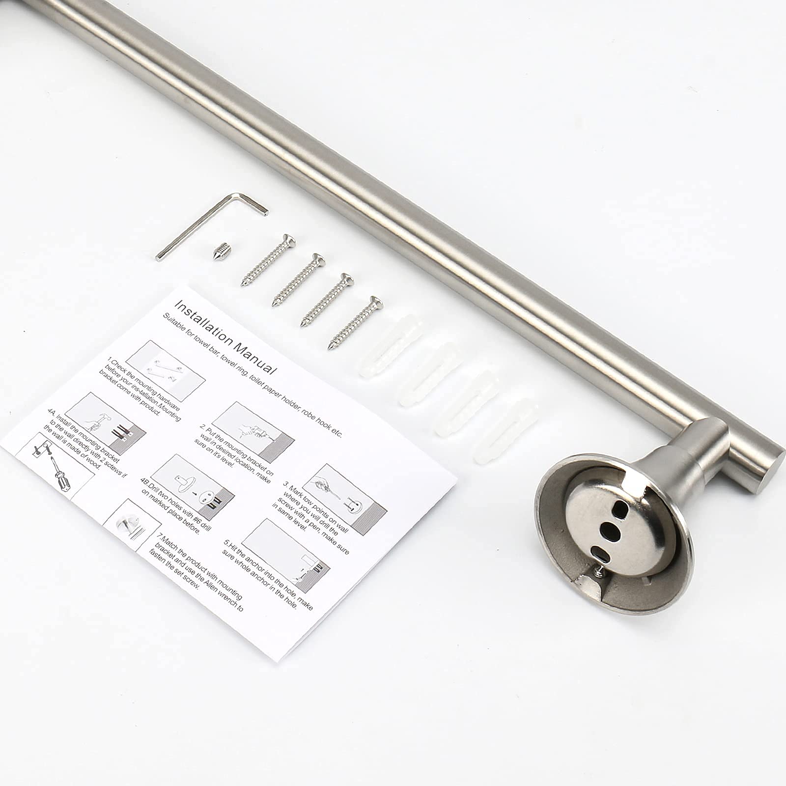 NearMoon Stainless Steel Towel Rack - 16