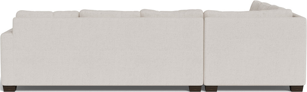Track 121 Left Corner Sectional Sofa - Modern L-Shaped Couch for Living Room, Family Room & Home Theater - Comfortable Fabric Sectional with Chaise Lounge
