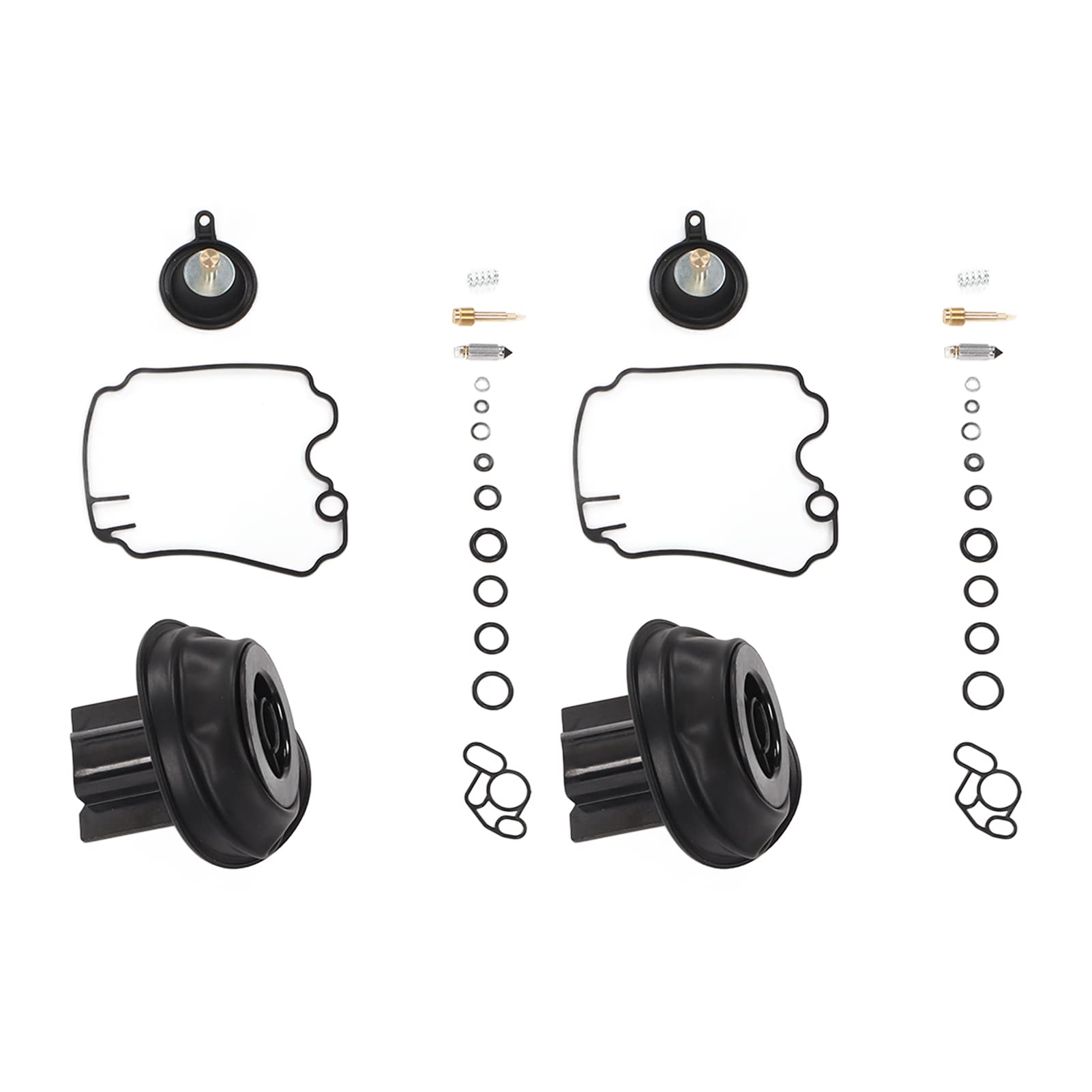 XTZ750 Super Tenere Carburetor Repair Kit 1989-1997 - ABS Diaphragm Plunger Rebuild Set for Smooth Motorcycle Performance