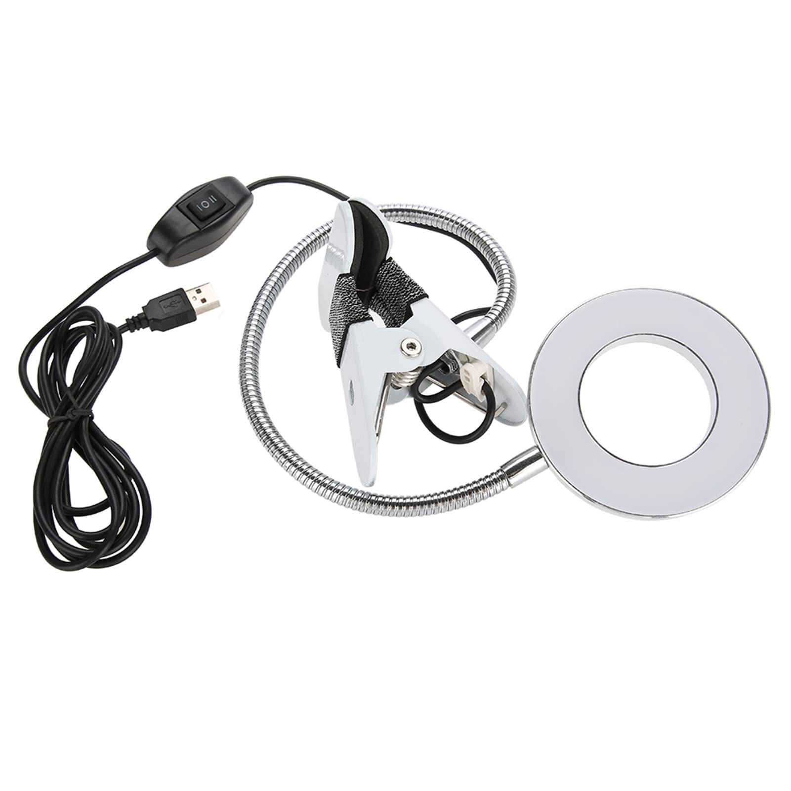 UBERSWEET® Clip Night Light - Dimmable LED Desk Lamp with Eye Protection, Flexible Gooseneck for Tattoo Artists & Beginners | Perfect for Eyebrow Tattooing, Reading & Bedside Use