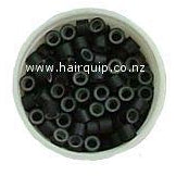 Premium Hair Extension Micro Rings with Silicone Tubes for Secure & Natural-Looking Extensions - Perfect for Salon, Styling & Everyday Wear