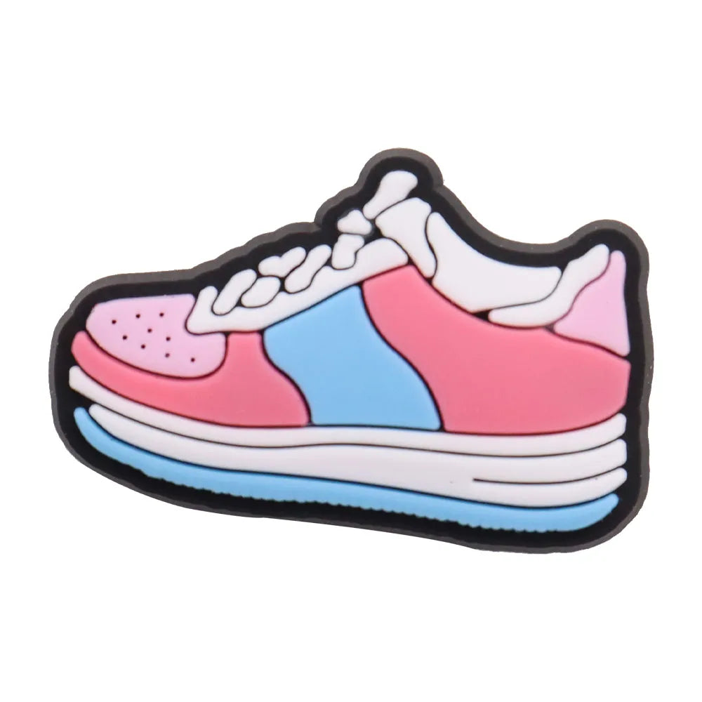 Pink Shoe Charms for Crocs - 1pc Hat, Bag, Camera & Notebook Decorative Pins - DIY Clogs Accessories for Women & Kids - Perfect for Christmas Gifts & Customizing Shoes