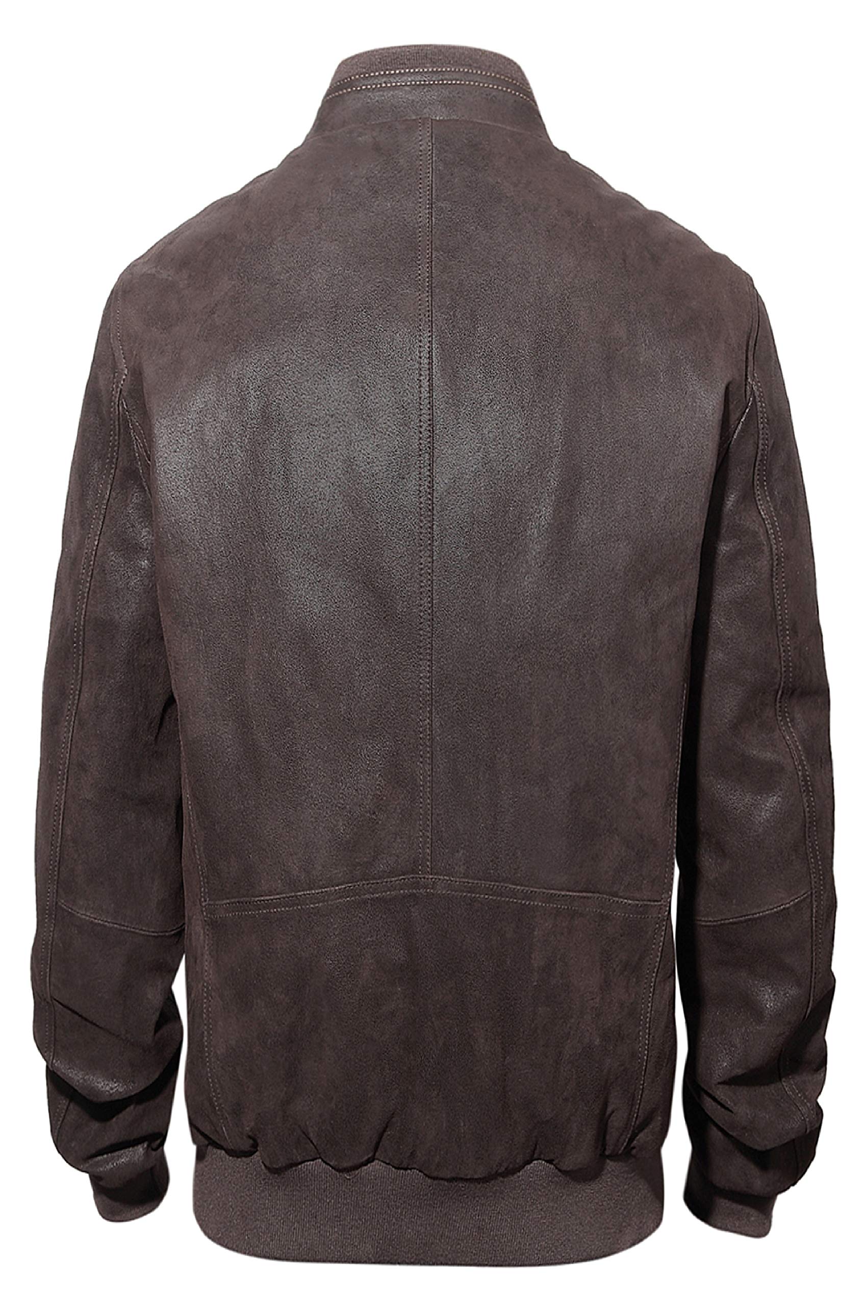 REED Men's Baseball Suede Leather Jacket – Imported Premium Quality for Casual Wear & Outdoor Sports