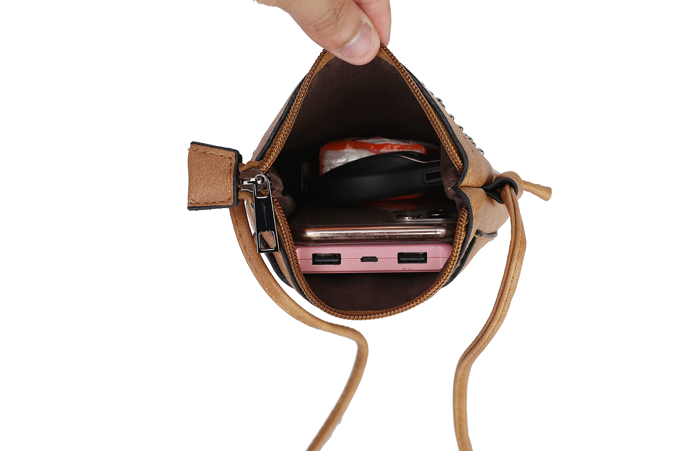 MKF Women's PU Leather Crossbody Bag - Stylish Shoulder Purse for Daily Use