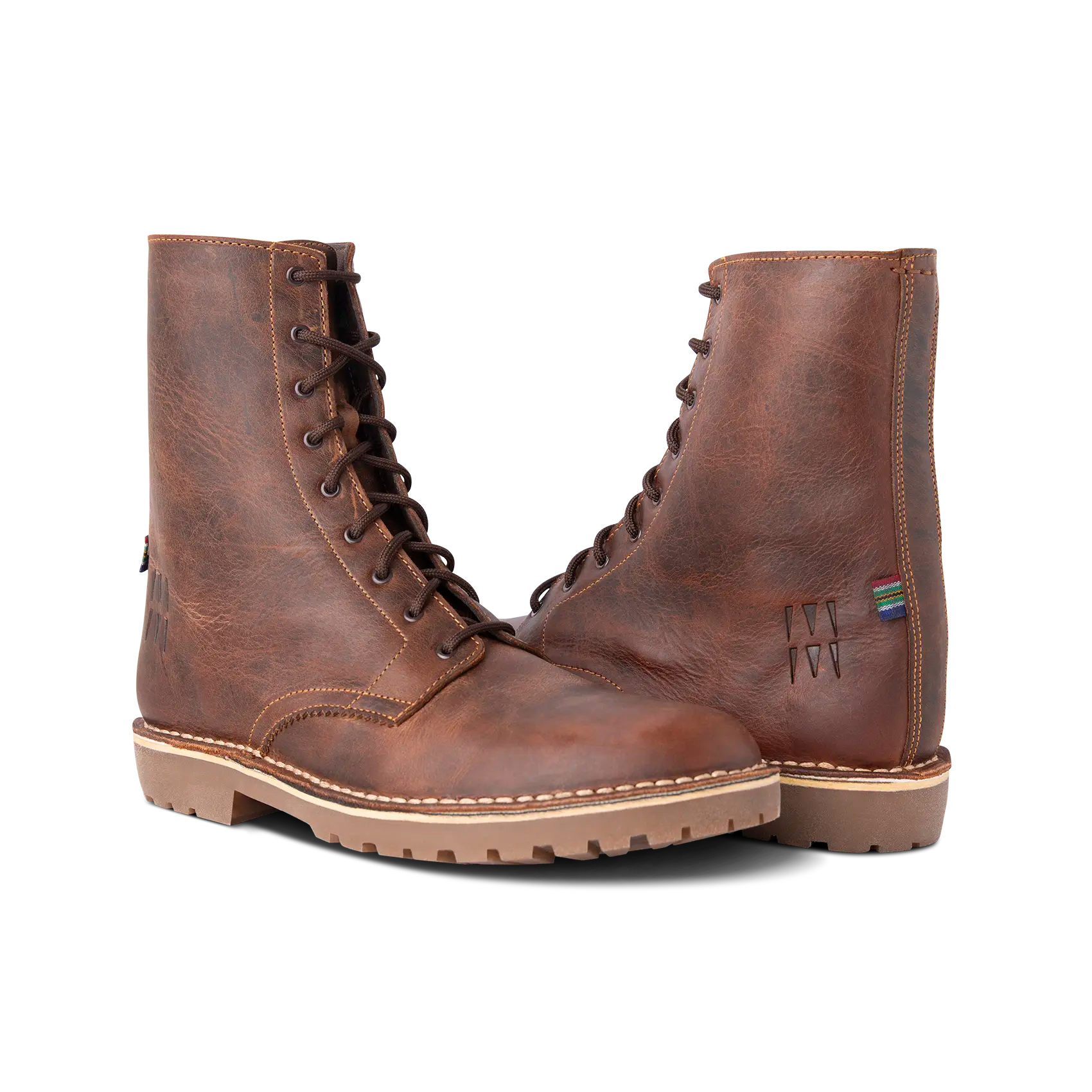 Veldskoen MoveMe Traveler Boot - Brown Leather with Gum Sole - Comfortable & Durable Shoes for Travel, Hiking & Outdoor Adventures