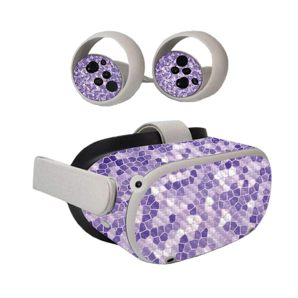 Carbon Fiber Skin for Oculus Quest 2 - Durable Protective Cover for Gaming