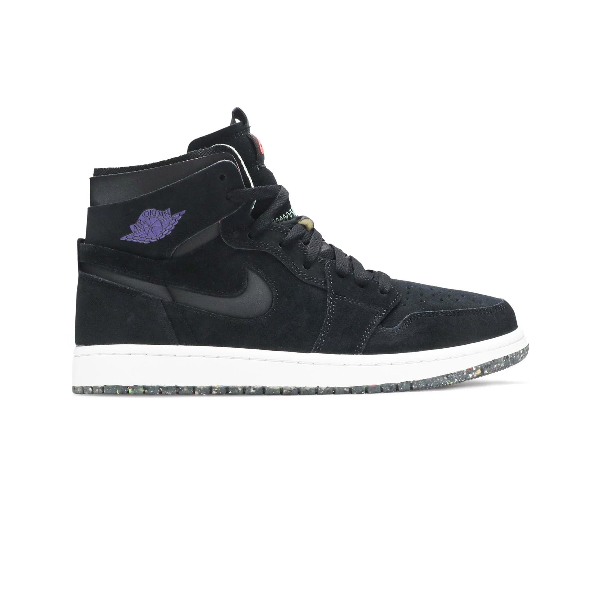 Air Jordan 1 High Zoom CMFT Court Purple Basketball Shoes - Men's Comfortable Sneakers for Running, Walking & Streetwear Fashion