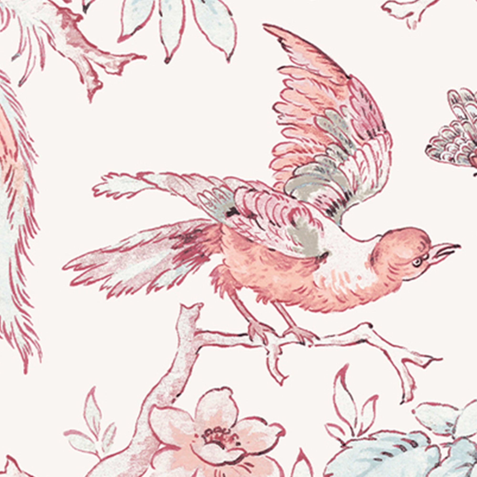 Laura Ashley Birtle Blush Floral Wallpaper - Peel and Stick Removable Wallpaper for Bedroom, Living Room, Nursery Decor - Self-Adhesive Wallpaper Roll for Home Renovation & DIY Projects