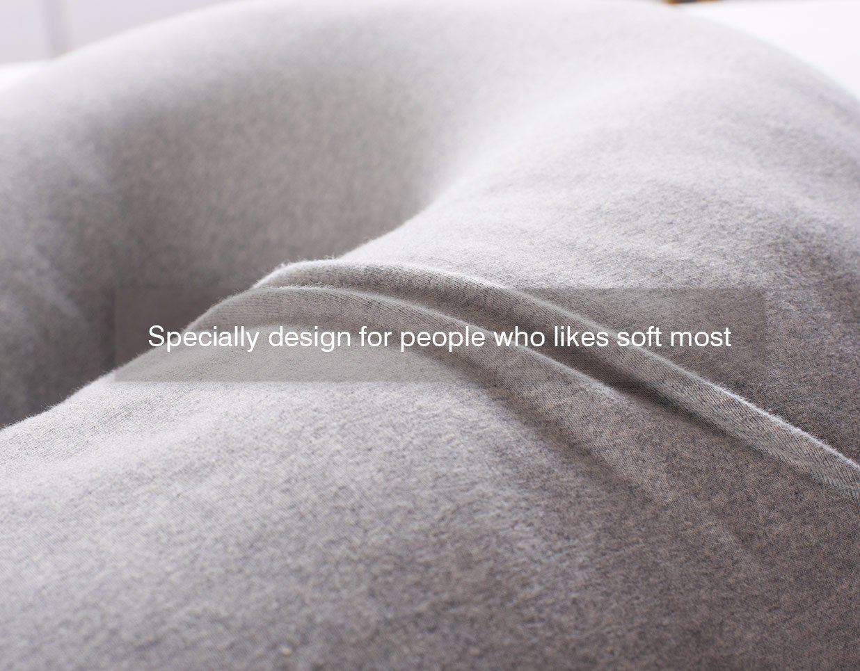 AngQi Full Body Support Pillow with Cooling Jersey Cover - U-Shaped Maternity Pillow for Pregnancy Comfort & Pain Relief - Perfect for Side Sleepers, Back Pain, and Postpartum Recovery