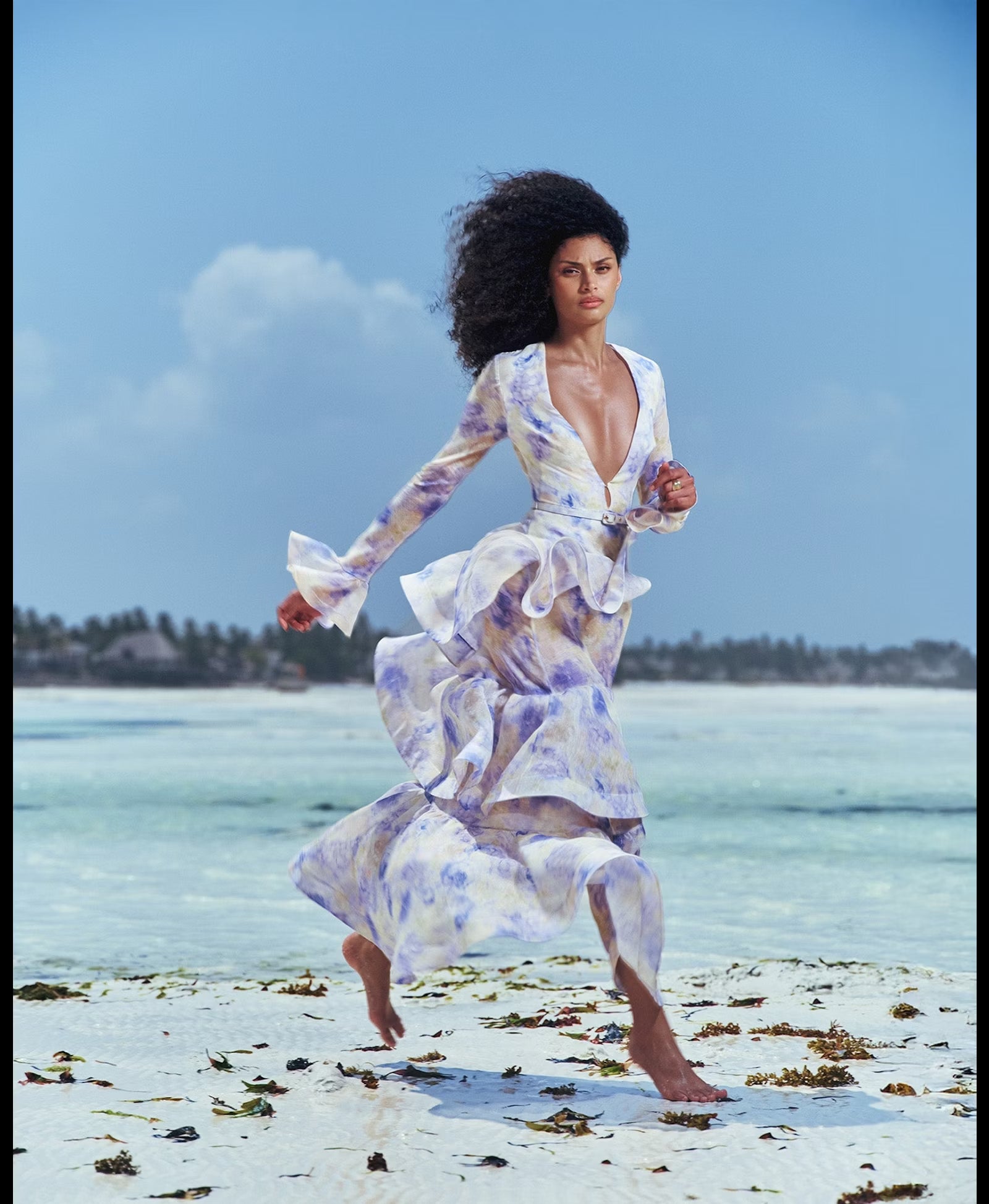 Anemone Maxi Dress - Flowy Long Summer Dress for Women, Beach Wedding & Vacation Outfit