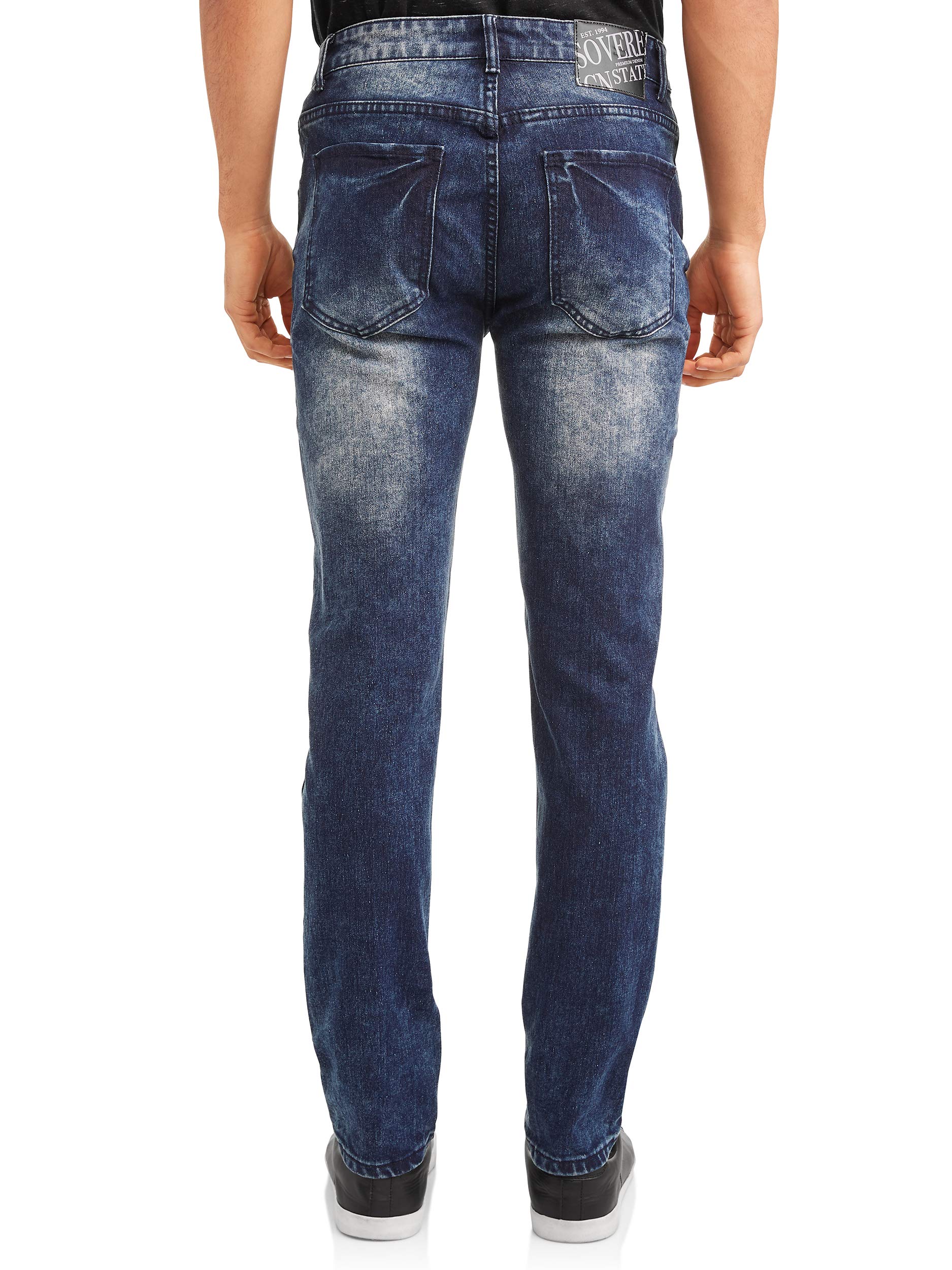 Premium Stretch Denim Jeans for Men - 5-Pocket Comfort Fit Dark Wash Jeans | Perfect for Casual Wear, Office & Weekend Outings
