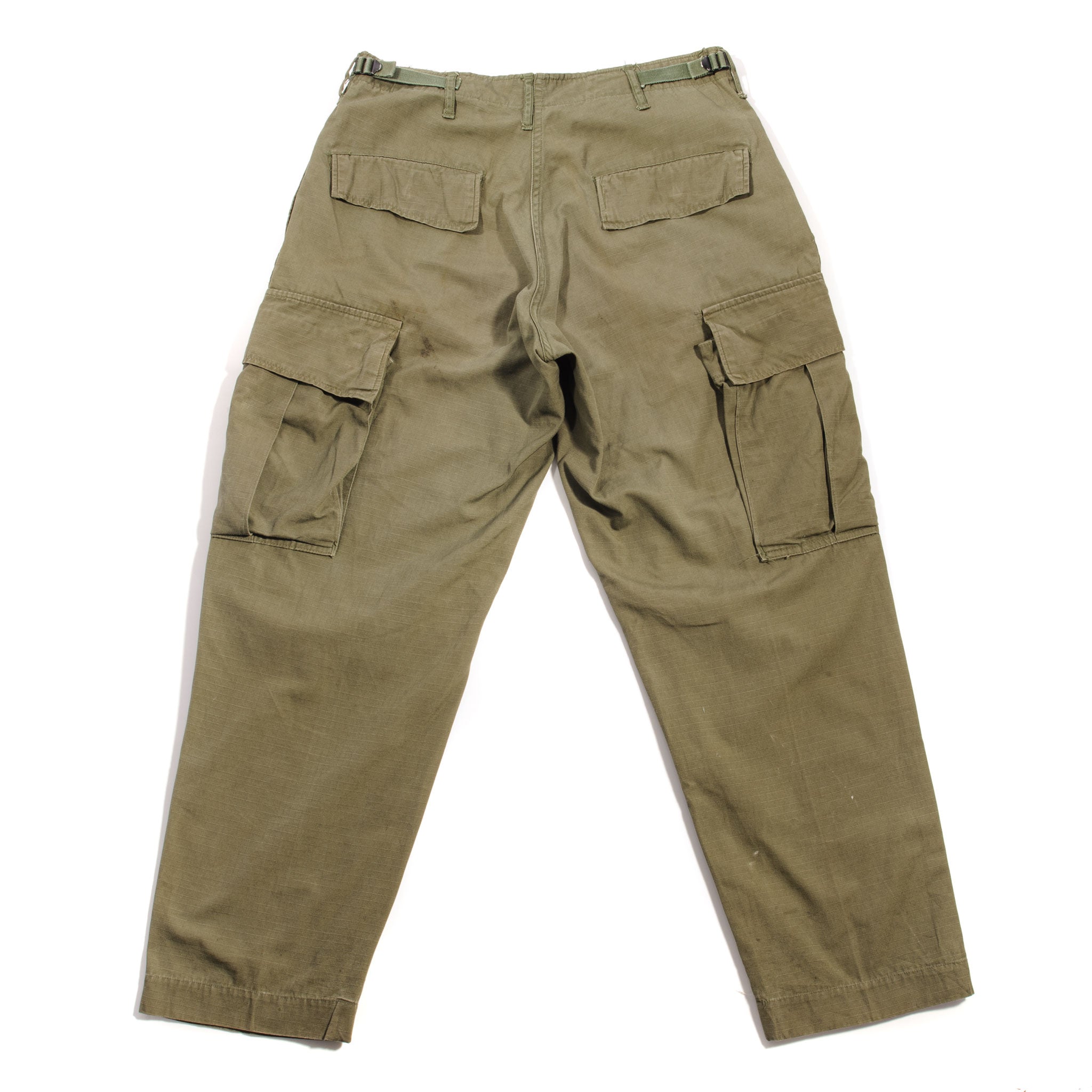 US Army Field Trousers Pants - Vietnam War Era 1969 - Small Regular Size W32 L27 - Military Reenactment, Outdoor Hiking & Vintage Style Collection