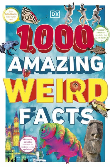 1,000 Amazing Weird Facts Book - Fun Trivia & Interesting Facts for Kids & Adults - Perfect for Parties, Gifts & Learning