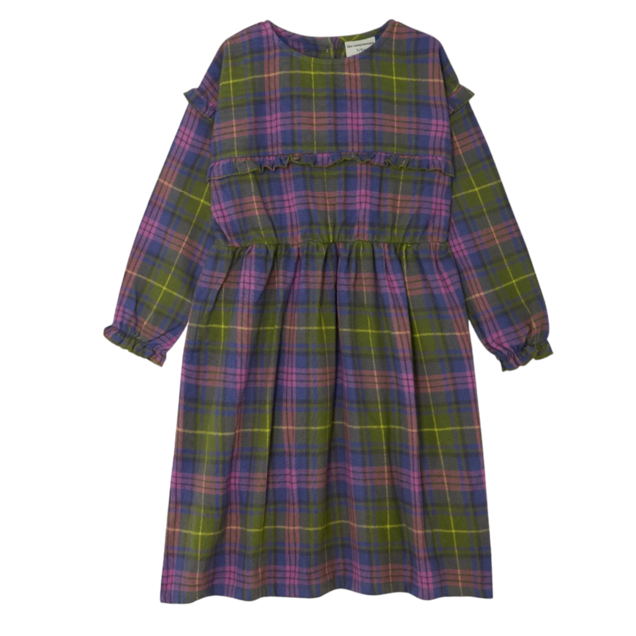Colorful Checkered Kids Dress for Girls - Perfect for Outdoor Play, Birthday Parties & Family Gatherings