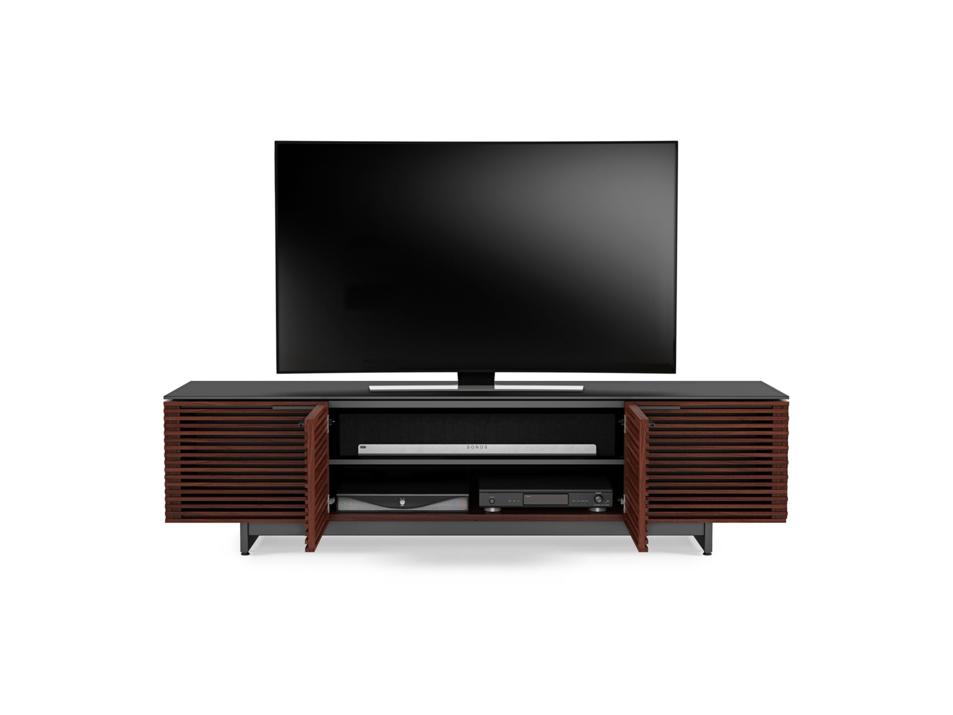 BDI Corridor 8173 Media Console - Modern TV Stand with Storage for Living Room, Home Theater & Entertainment Centers