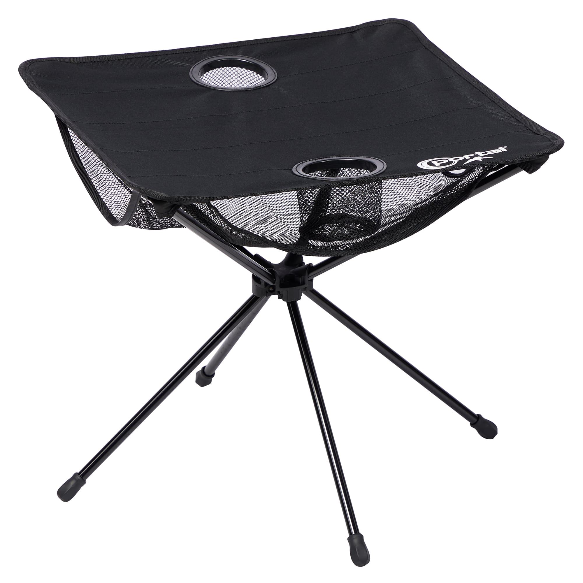 Ultralight Aluminum Folding Camping Table with Carrying Bag - Compact Portable Mesh Design for Beach, Picnic, Travel & Outdoor Adventures | Perfect for Camping, Boating, and Sand Activities