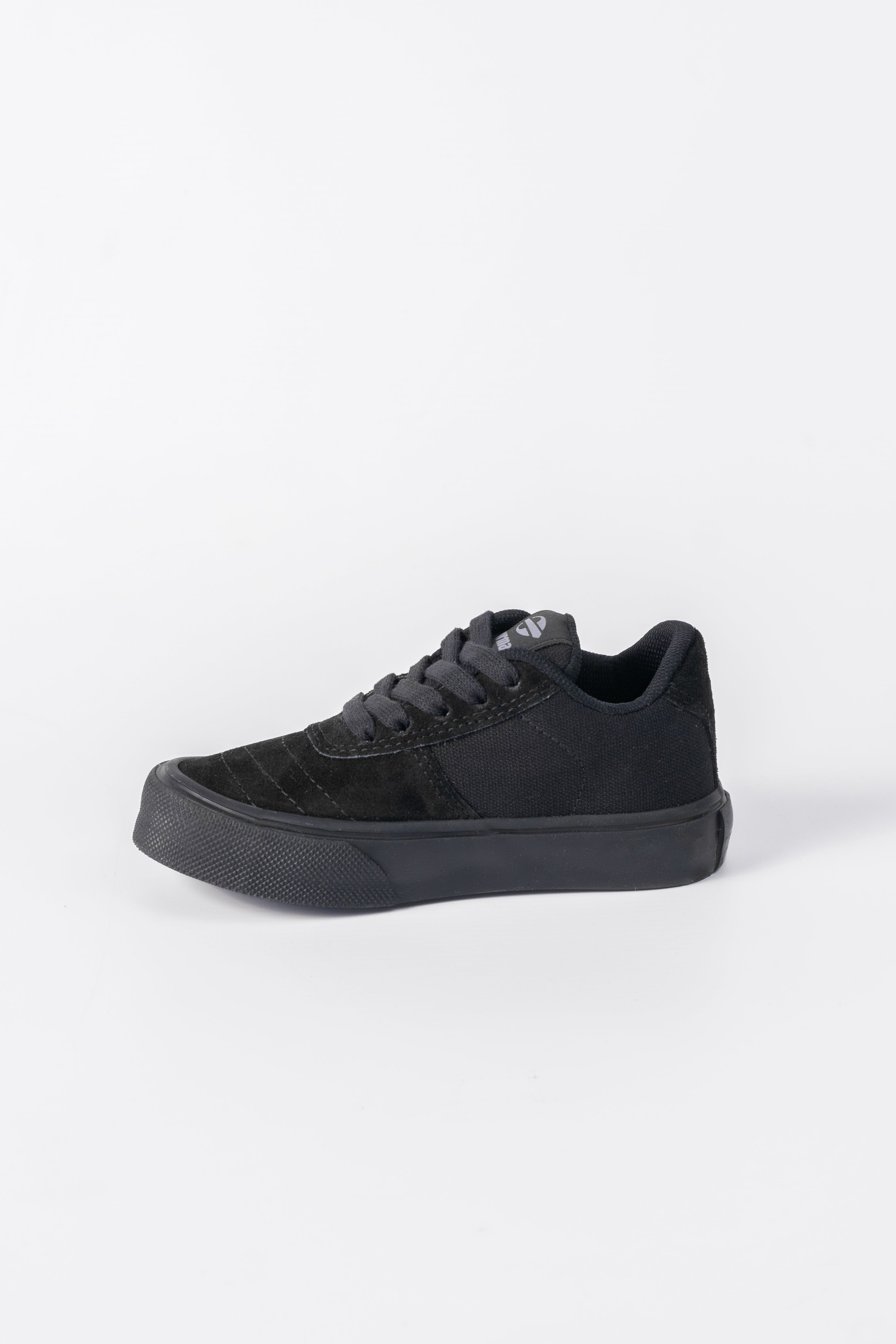Mormaii Kids Sneakers - Total Black Running Shoes for Boys & Girls - Lightweight Comfortable Athletic Shoes for School, Play & Sports