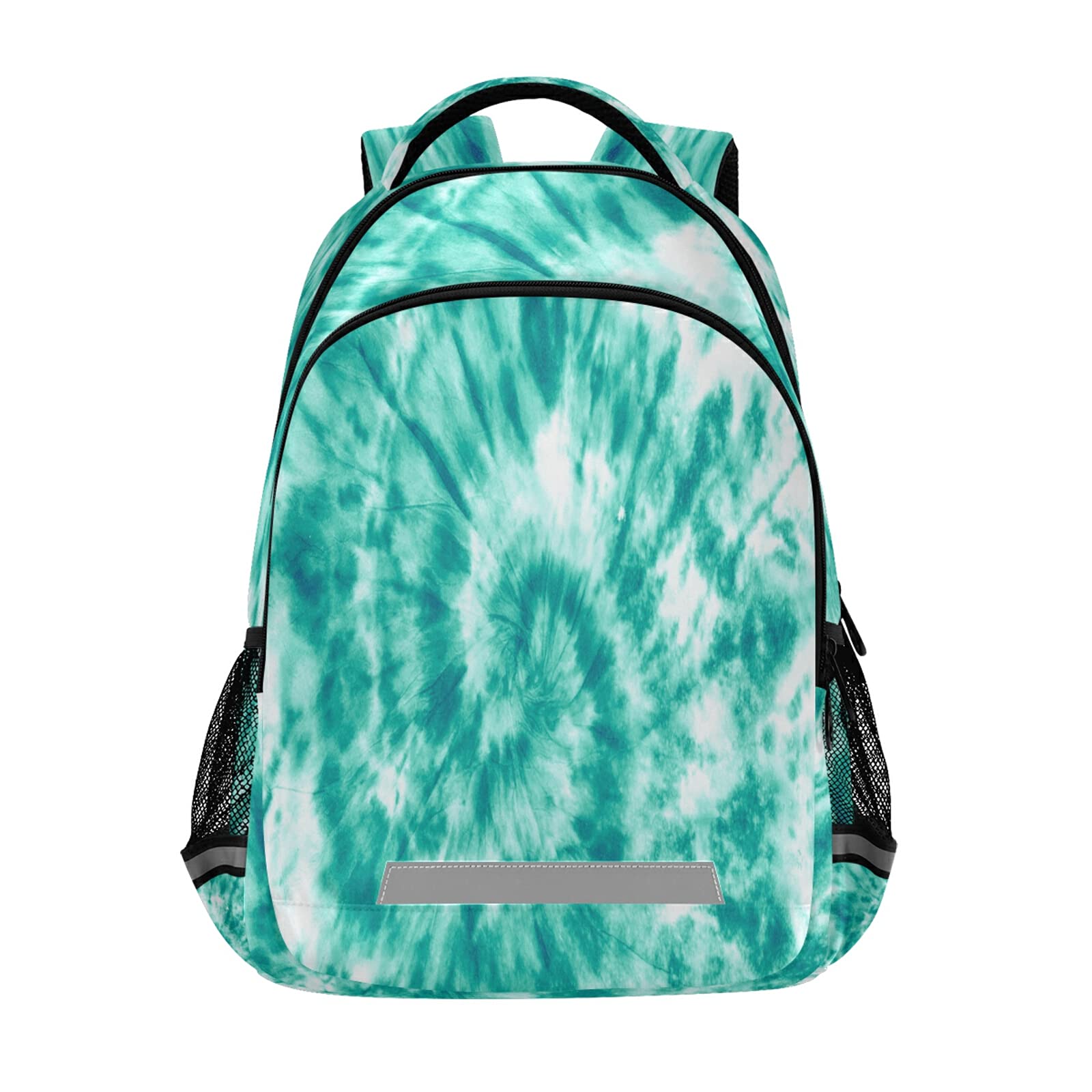 ALAZA Teal Turquoise Tie Dye Backpack - Lightweight Travel Laptop Daypack for School, Work & College - Water Resistant Book Bag for Men, Women & Teens - Perfect for Commuting, Hiking & Daily Use