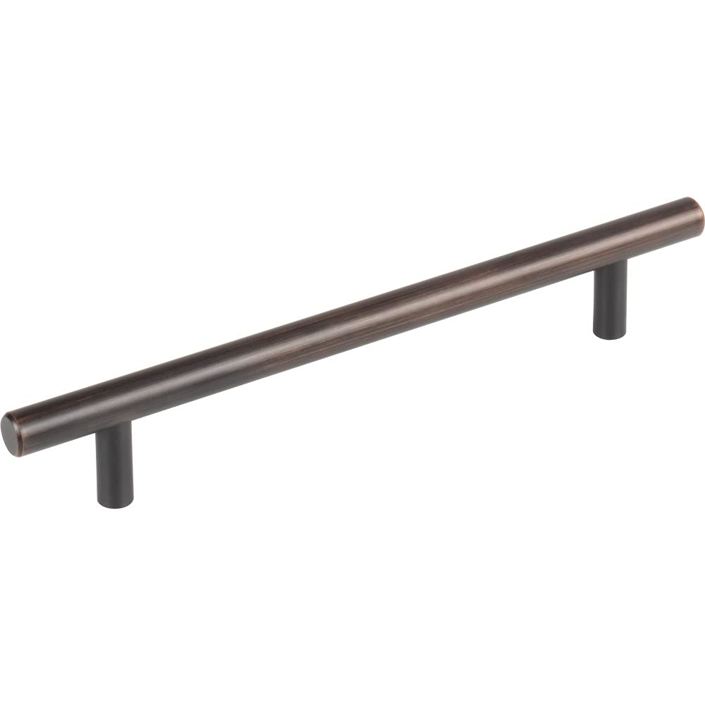 160mm Dark Brushed Bronze Naples Cabinet Bar Pull - Modern Kitchen & Bathroom Drawer Handles for Cabinets, Dressers, Furniture Hardware (Set of 10) - Perfect for Home Renovation & DIY Projects