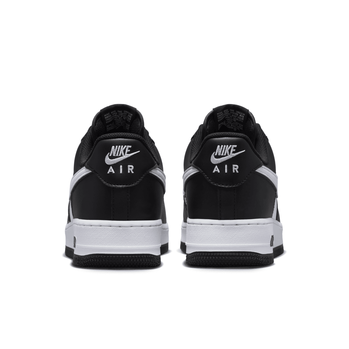 Nike Air Force 1 '07 Men's Basketball Shoes - Classic Black & White Sneakers for Casual Wear, Street Style & Everyday Comfort