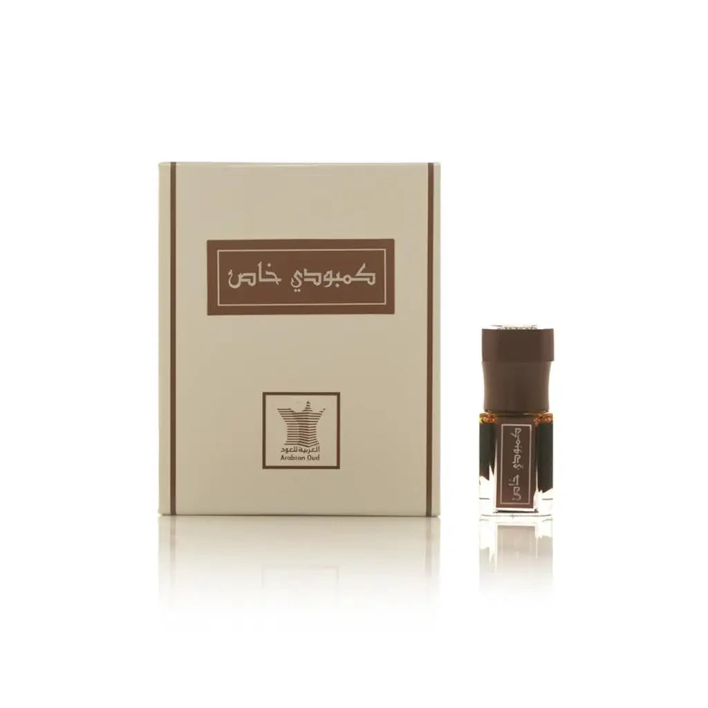 Premium Cambodian Dehn Oud Oil - 1/4 Tola (3ml) - Pure & Natural Fragrance for Meditation, Aromatherapy & Luxury Perfume Making