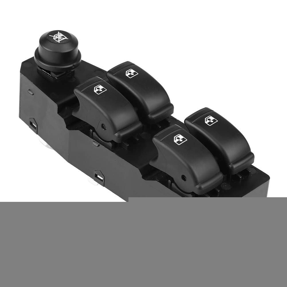 Aveo Power Window Master Control Switch - Left Hand Driver Side Replacement for Chevy Aveo 202005158 - Durable & Easy Installation for Smooth Window Operation (Ideal for Daily Commute & Road Trips)