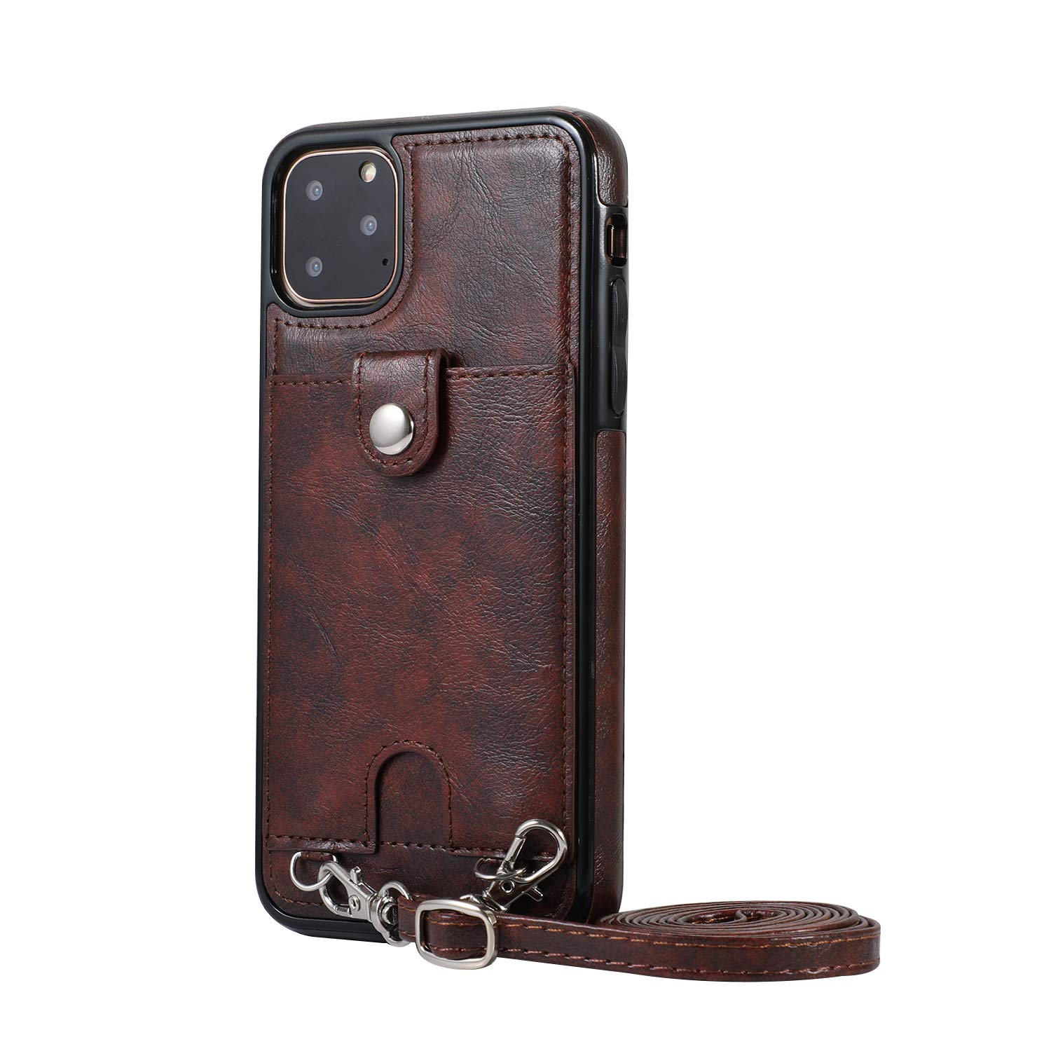 Jaorty PU Leather Wallet Case for iPhone 11 Pro (5.8