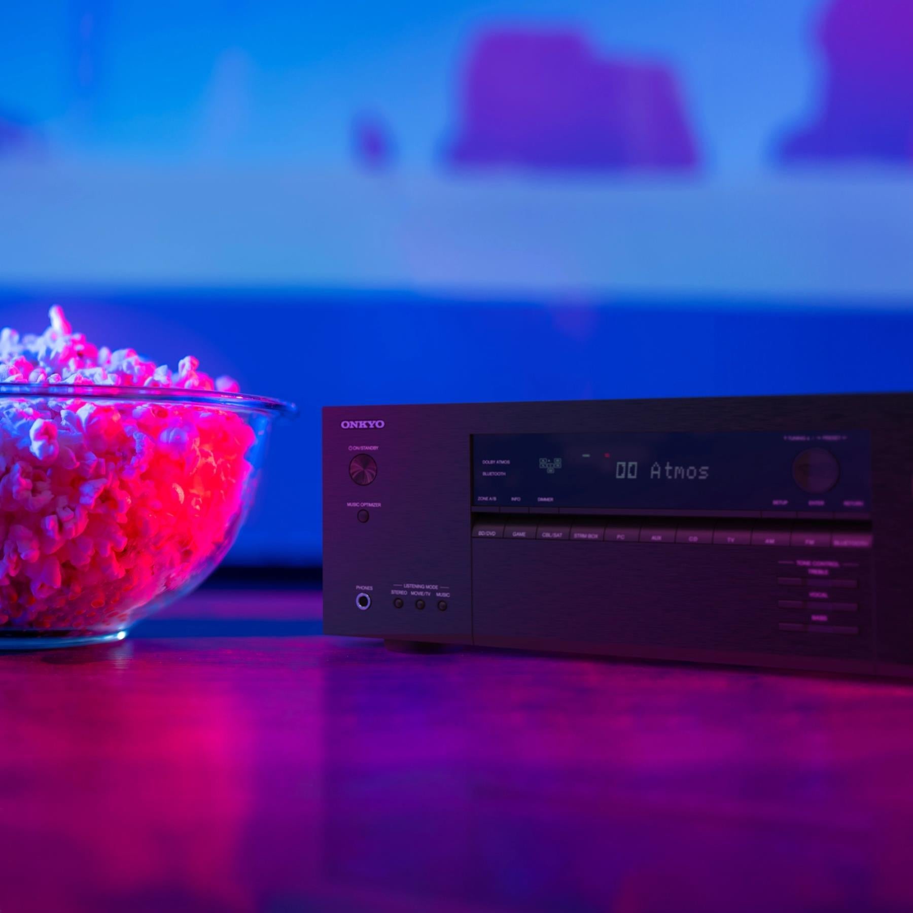 Onkyo TX-SR3100 5.2 Channel AV Receiver with Dolby Atmos - Home Theater Surround Sound System for Movies, Music & Gaming